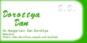 dorottya dan business card